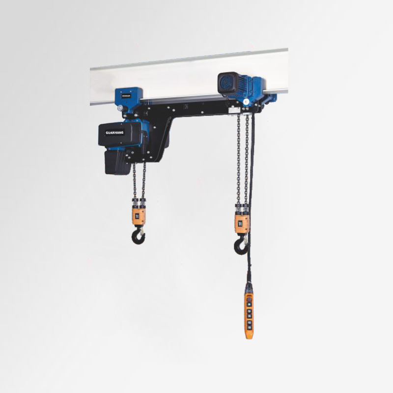 冠航歐式電動環鏈葫蘆(雙鉤)